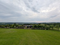 Looking west from campsite