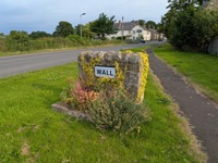 The village of Wall