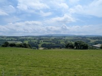 View from ridge
