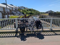 Bike. Bridge. Maryport.