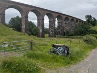 Bike by viaduct