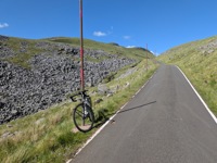 Half way up