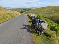Climbing another massive hill