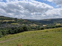 Town in valley