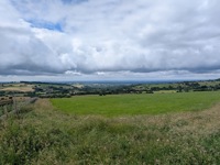 Manchester's down there in the distance